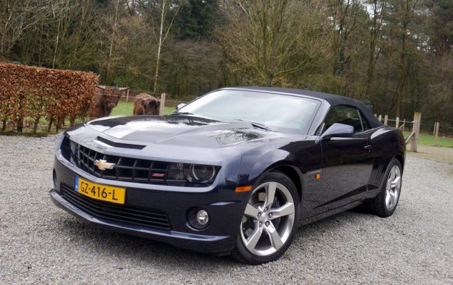 Camaro SS convertible softtop cabrio
