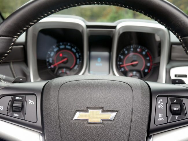 Chevrolet wheel stuur dashboard