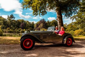 Met een klassieker door de paleistuinen rijden || Concours d’Elegance