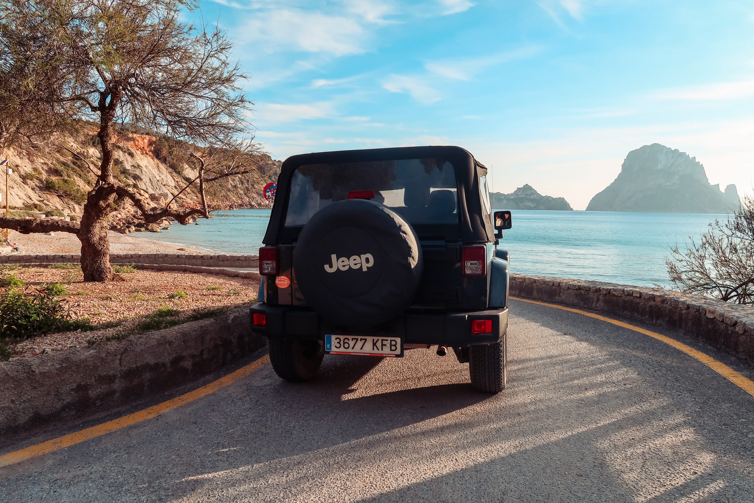 Jeep huren op Ibiza