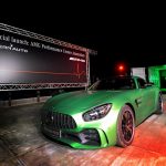 Lancering Stern Auto Mercedes AMG performance center met Het Automeisje