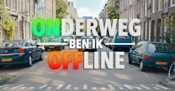 Onderweg ben ik offline