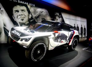 De Peugeot 308 DKR Dakar Paris Motorshow 2016