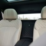 Bentley Bentayga backseat