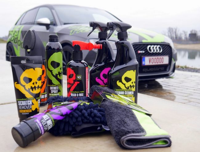 VooDoo Ride poetsproducten